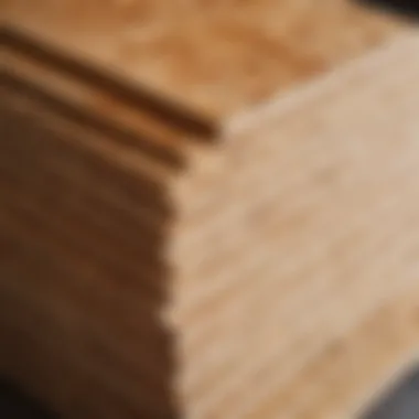 Specifications of Various OSB Boards Comparative chart of OSB board specifications