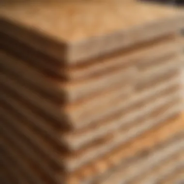 Understanding OSB Types and Characteristics Comparison chart of OSB types and their properties