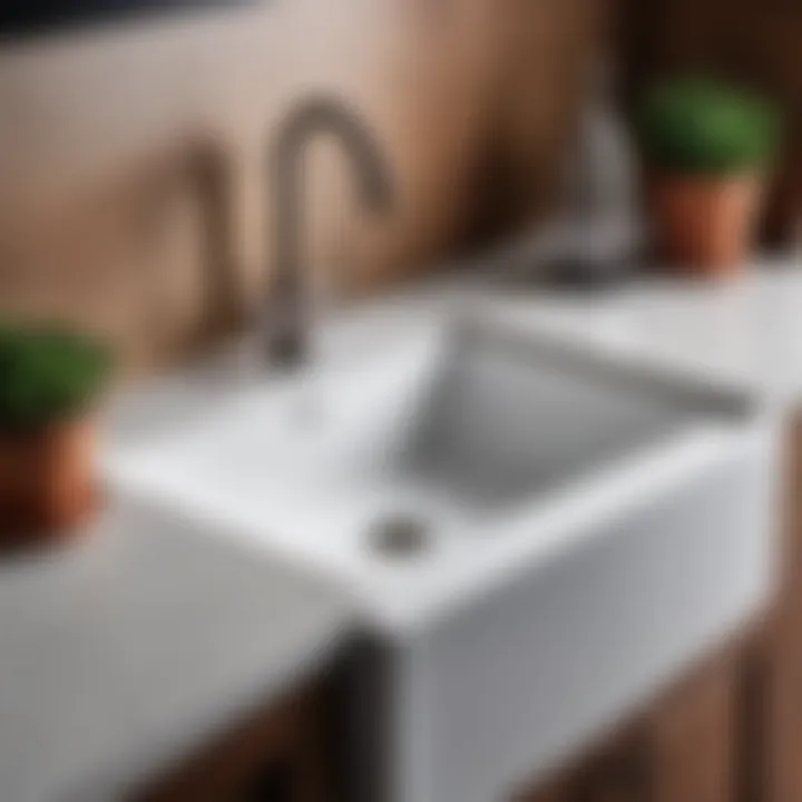 Maintenance tips for prolonging the life of an overlay sink