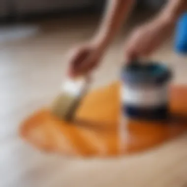 Application Methods for Varnished Surfaces Application methods for paint on varnished surfaces