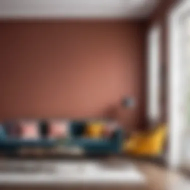 Exploring Various Paint Finishes in Interiors Interior room showcasing different paint finishes