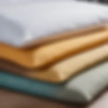 Percale vs. Other Fabric Types Comparison of percale and other fabric types highlighting differences
