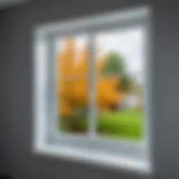 Example of a modern plastic window installation