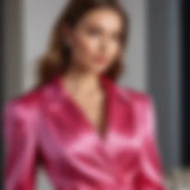 Polysatin Fashion Apparel Fashion apparel made from polysatin material
