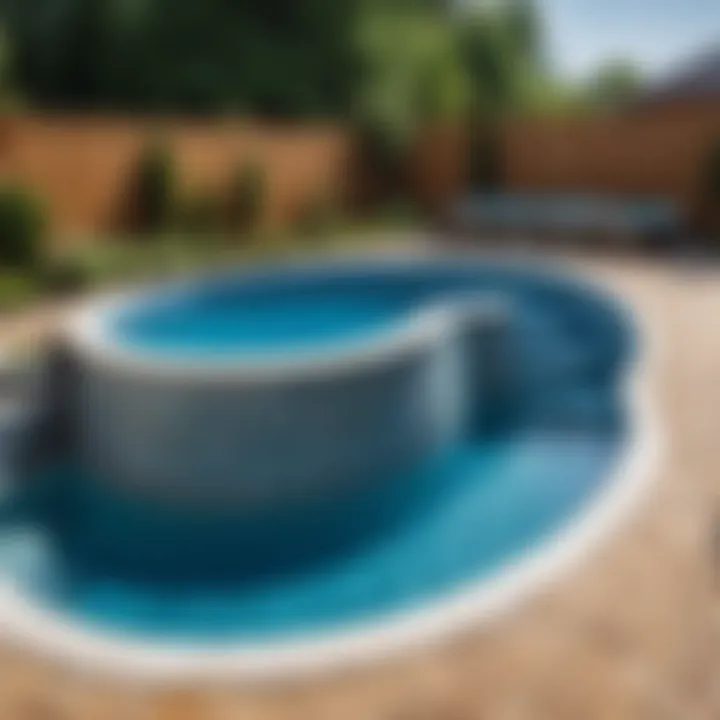 Installation methods for backyard pools