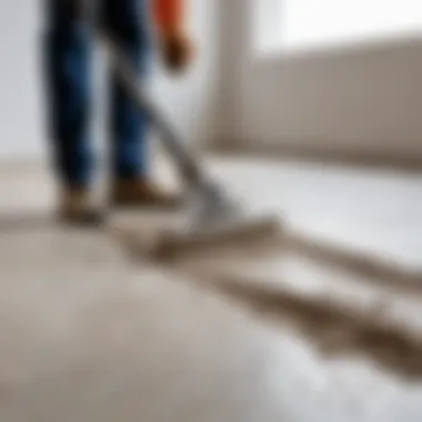 Surface Preparation for Floor Screed Prepping the surface for floor screed application