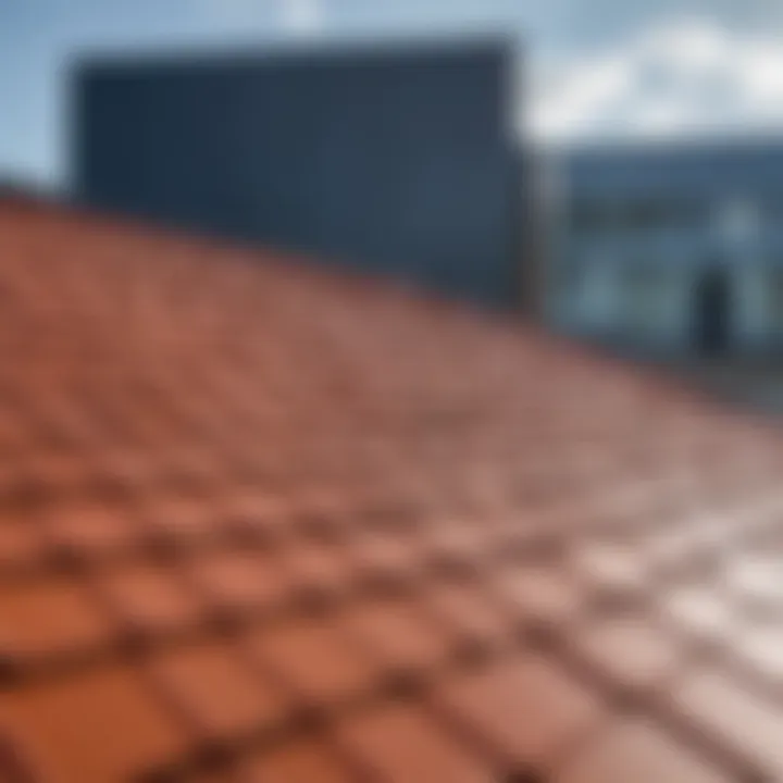 Application of tôle in construction setting for roofing