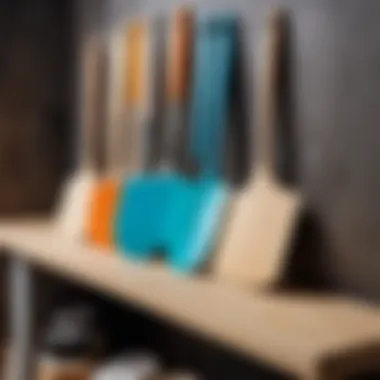 Proper Storage of Spatulas for Liquid Wallpaper Proper storage methods for spatulas used in liquid wallpaper application