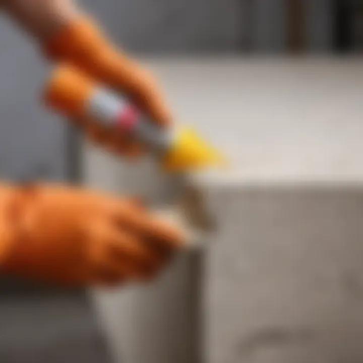 Application of PVA glue in cement mixtures