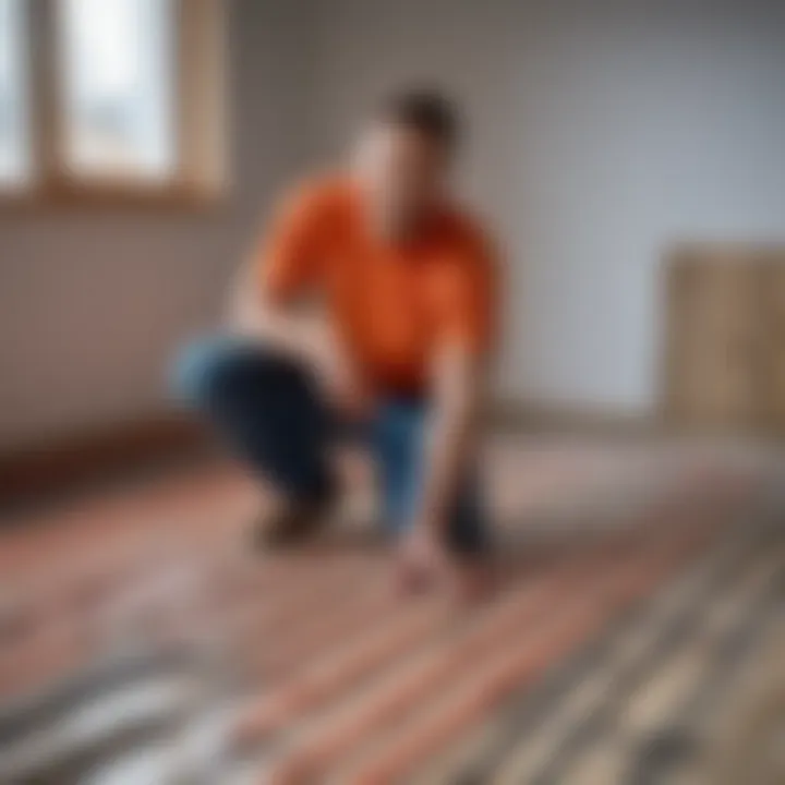 Installation guide for radiant floor heating