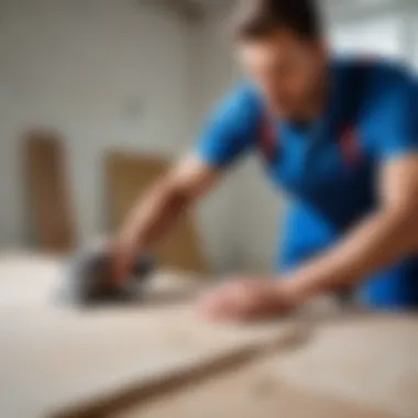 Renovator at Work A renovation tool in action on a home improvement project.