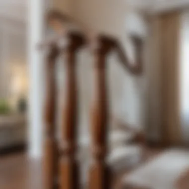 Safety measures for baluster installation Safety measures during baluster installation