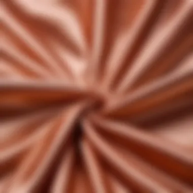 Close-up of Luxurious Satin Texture Luxurious satin texture close-up showcasing its sheen