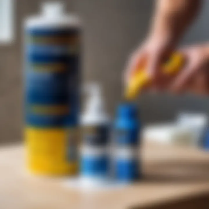 Proper sealing techniques for glue containers