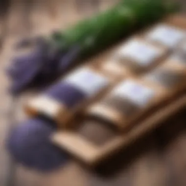 Seed packets on a table