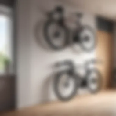 Choosing the right wall space for bicycle storage