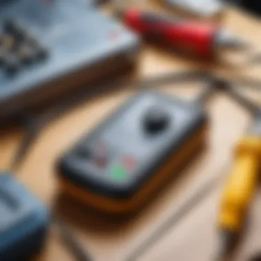 Essential Tools for Soldering Wires Soldering iron and wires prepared for connection