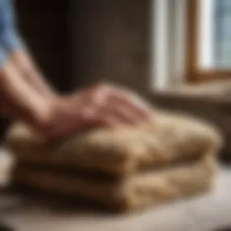 High-quality stone wool insulation material