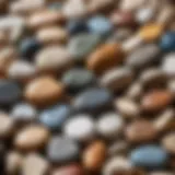A variety of stones suitable for sauna steam rooms showcasing their unique textures and colors