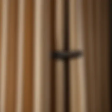 Ensuring Durability in Heavy Curtain Rods Sturdy curtain rod installation for heavy drapes