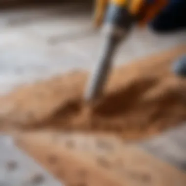 Surface preparation techniques for drilling