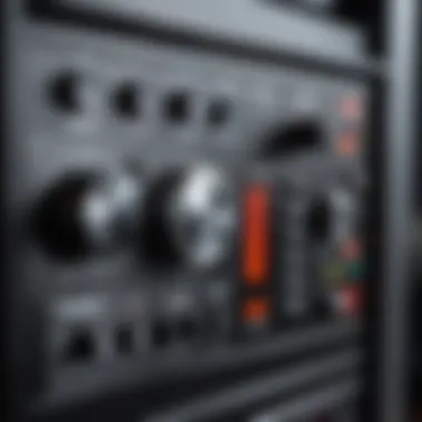 Detailed Look at TеплЭко Heater Controls Close-up of TеплЭко heater's control panel highlighting functionality