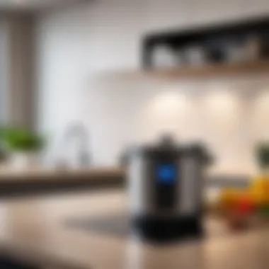 Thermopot in a Contemporary Kitchen Stylish thermopot in a modern kitchen setting