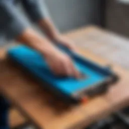 Quality manual tile cutter showcasing craftsmanship