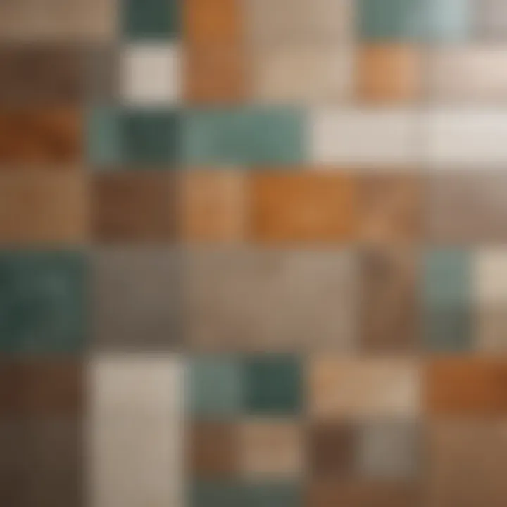 An array of high-quality tiles laid out for selection