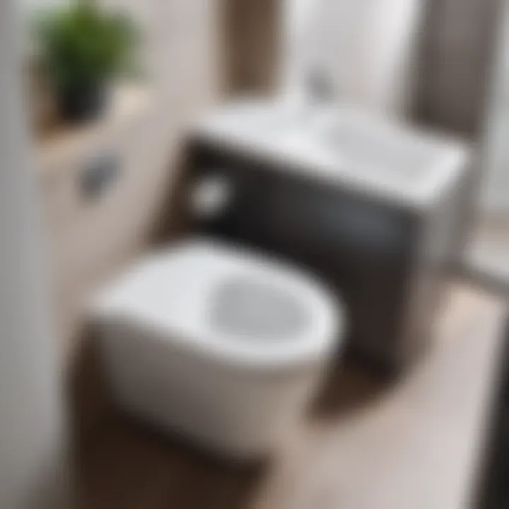Correct placement of toilet base