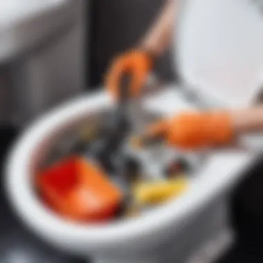 Tools and materials needed for toilet repair