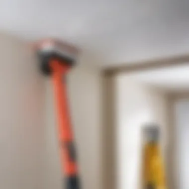 Tools and equipment needed for ceiling painting