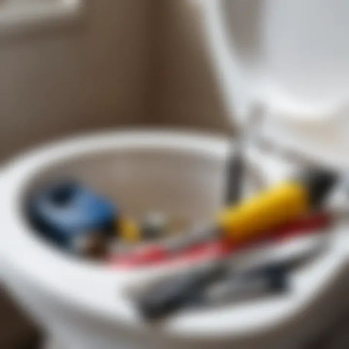 Tools needed for toilet tank repair