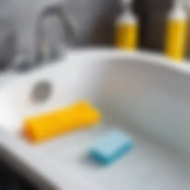 Tools and materials for removing silicone from a bathtub