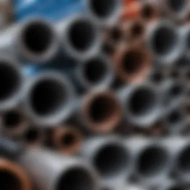 Types of metal-plastic and plastic pipes