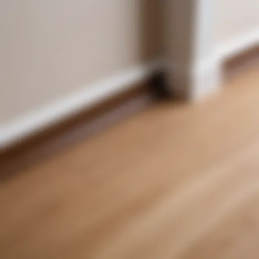 Various types of floor skirting boards showcasing diverse designs and materials.