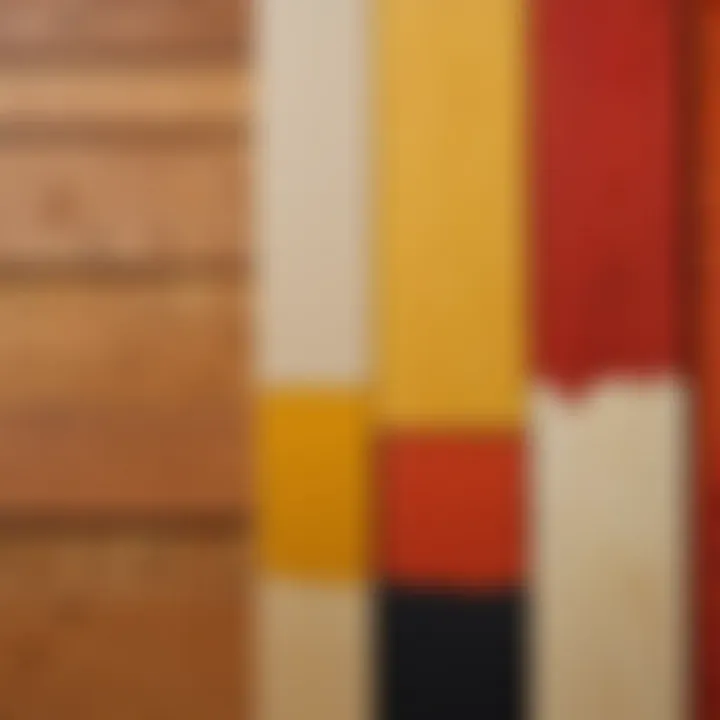 Different types of paint for OSB