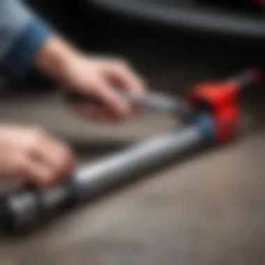 Effective Use of a Torque Wrench Explained Illustration showing how to use a torque wrench effectively