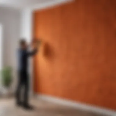 Wall Soundproofing Techniques Demonstration of wall soundproofing installation techniques