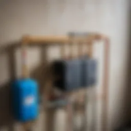 Water pressure relay setup