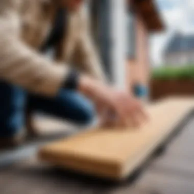 Evaluating Load Capacity of Terrace Boards Weight testing of terrace boards under controlled conditions