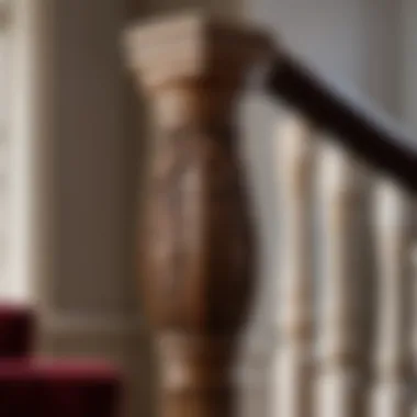Elegant Baluster Design Elegant baluster design showcasing intricate craftsmanship