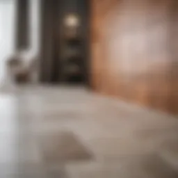 Selection of ceramic tiles for flooring