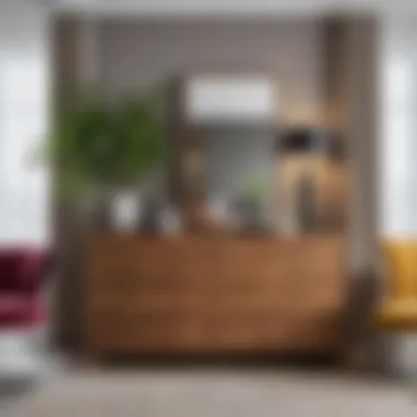 Physical Furniture Store with Variety of Dressers A cozy physical furniture store displaying a variety of dressers
