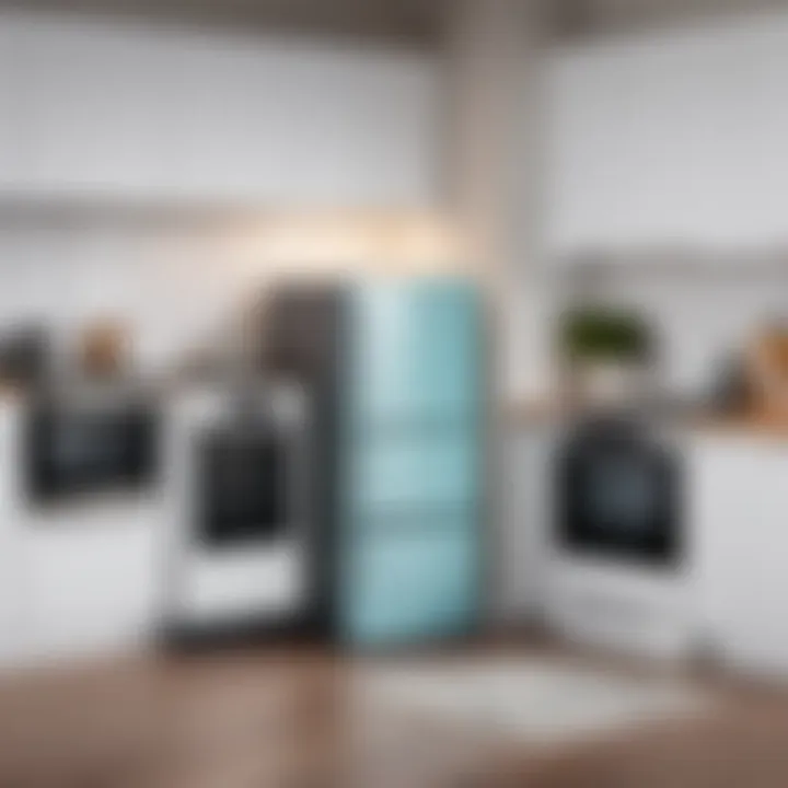 An online shopping platform featuring home appliances