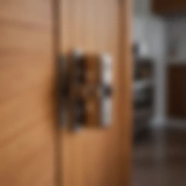 A visual guide with tips on selecting the right hinge for kitchen furniture.