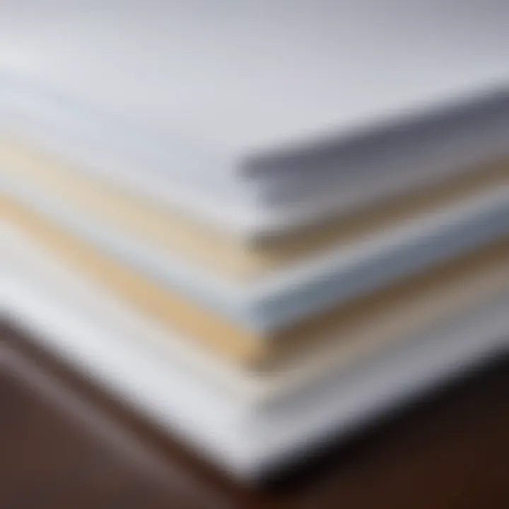 A selection of affordable profiled sheets displayed at a supplier's store