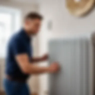 Expert Guidance on Radiator Selection Expert examining radiator specifications