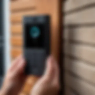 Installing a contemporary video intercom Modern video intercom system installation