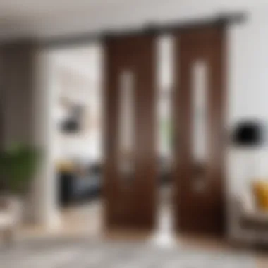 Complementing Your Decor with Elegant Designs Elegant sliding door design complementing decor